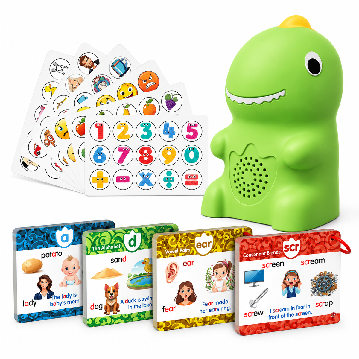 TalkiSaurus — The Screen-Free Talking Reader